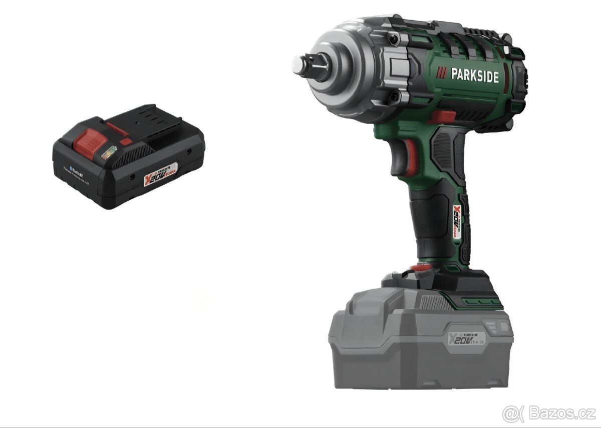 Parkside aku rázový utahovák