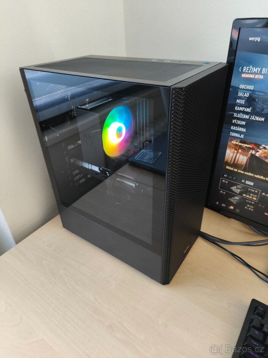 Herní 6-jádro Ryzen 5 3600/32GB DDR4/RX 5700XT/SSD 1TB/W11/