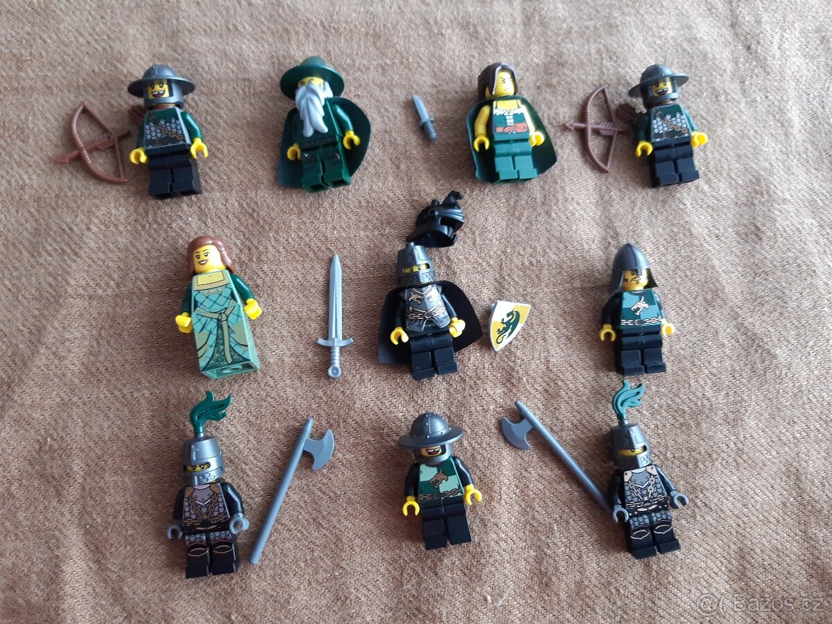 Predám LEGO mix figúrky Castle/Fantasy era/Kigdoms 5