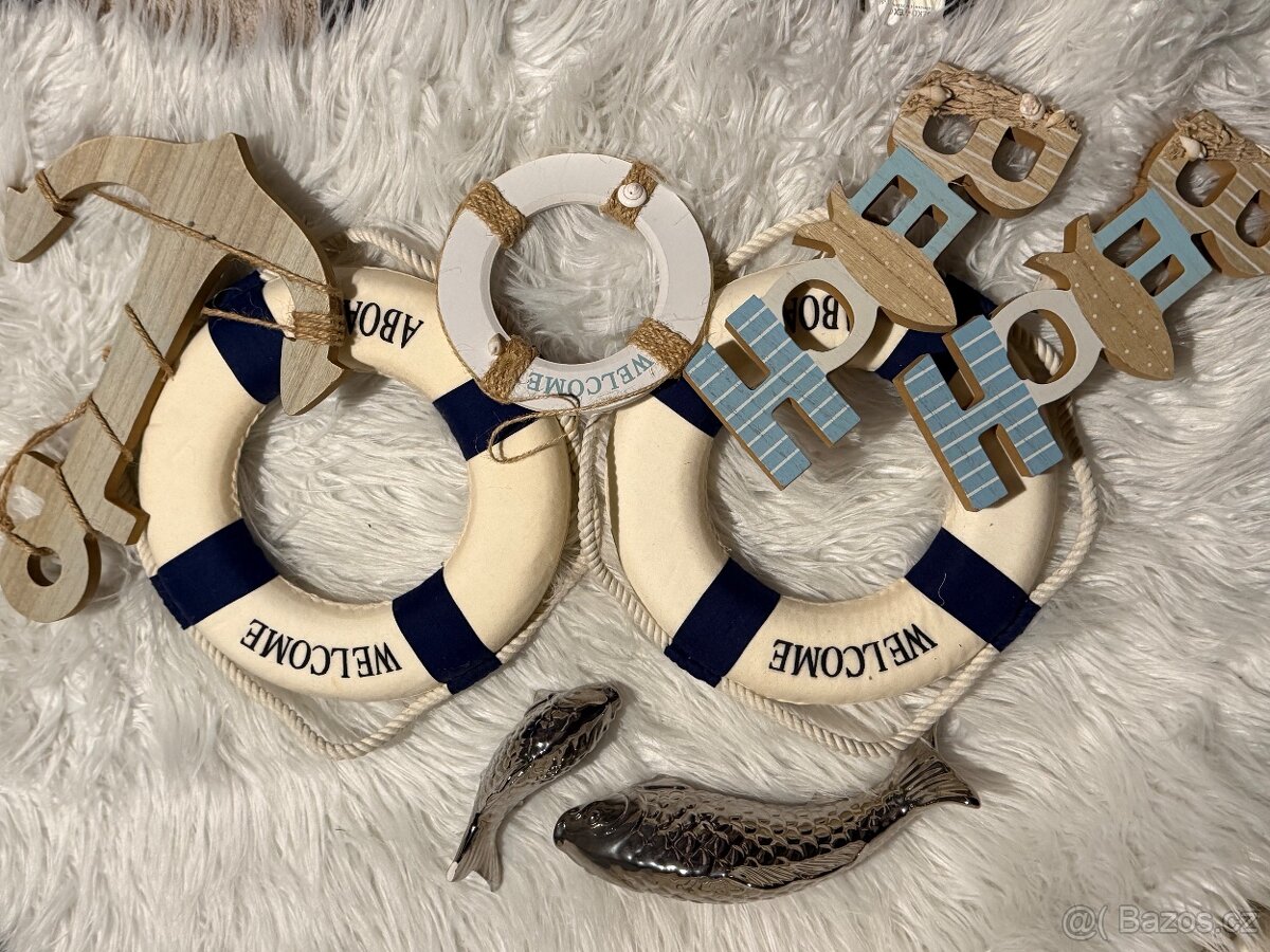 Sada námořních dekorací