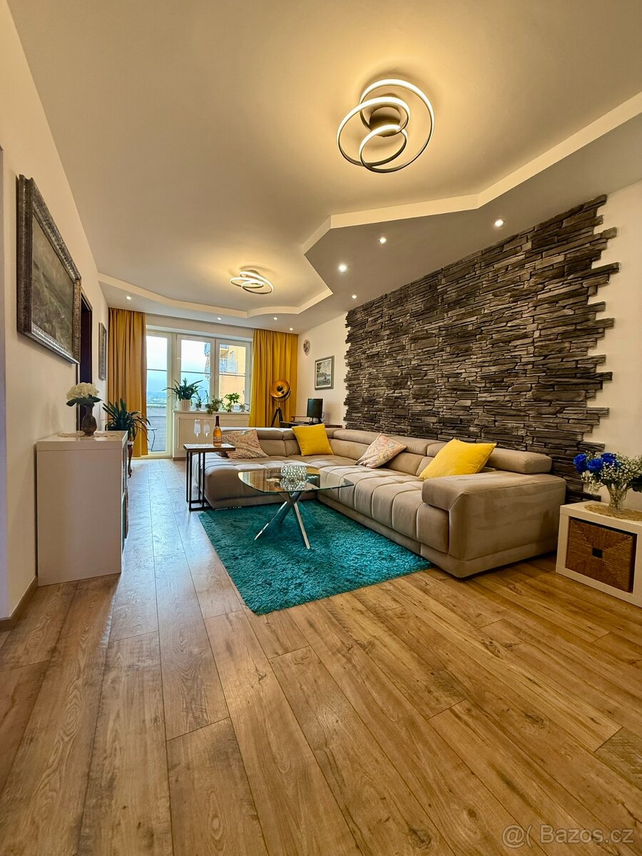 Prodej bytu 3+1(OV), 2 terasy, garáž + stání, Liberec