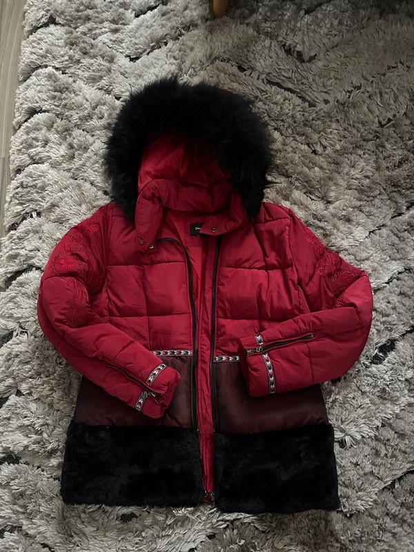 Luxusní teplá bunda zn Desigual vel 40, nová