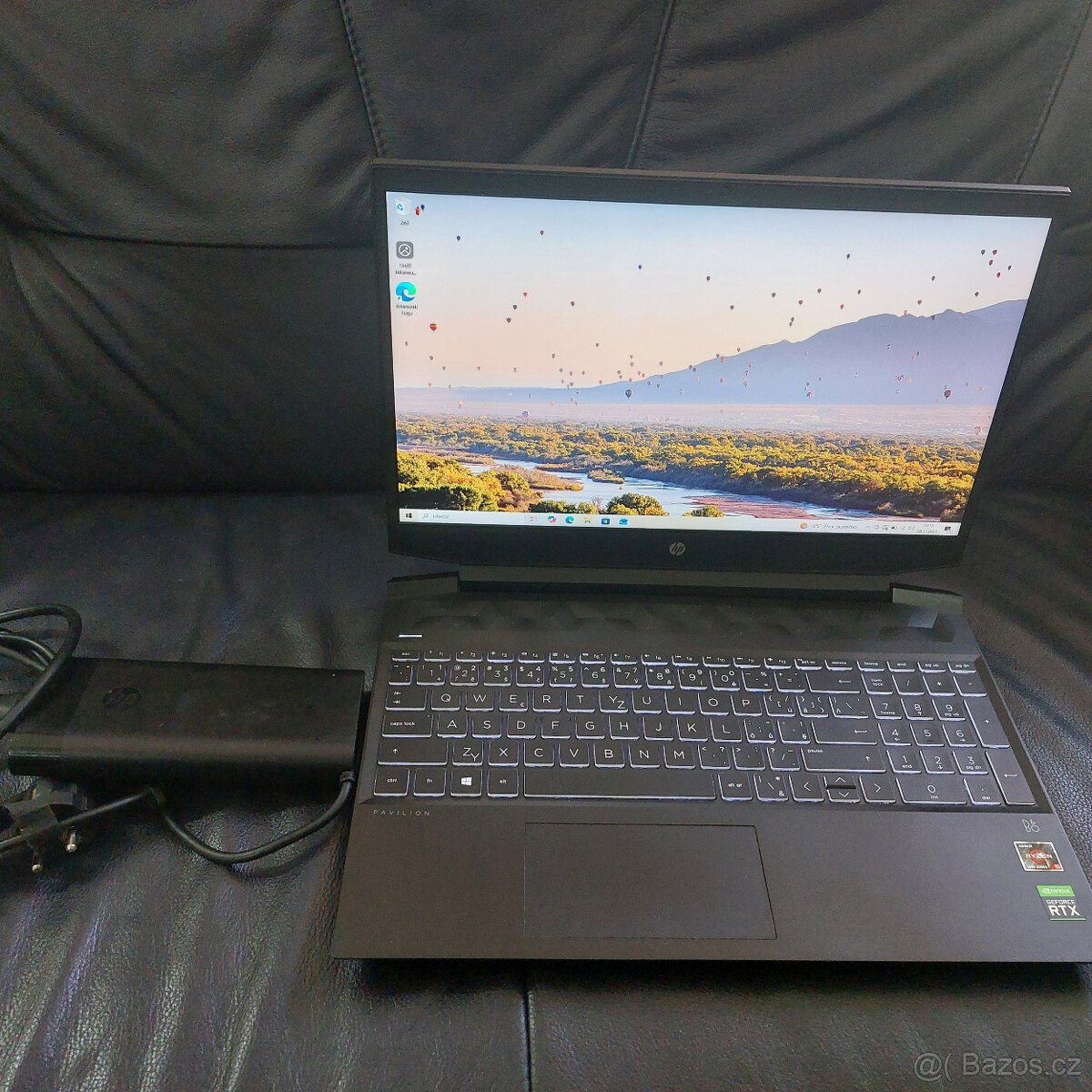 Herní notebook HP, 16/500 GB, NVidia GeForce RTX 3050