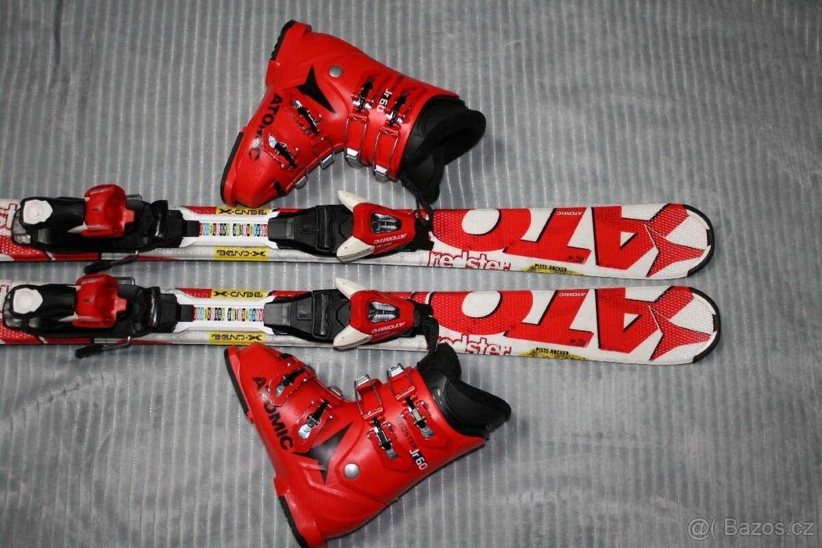 lyže Atomic Redster 100 cm , hadí kuze