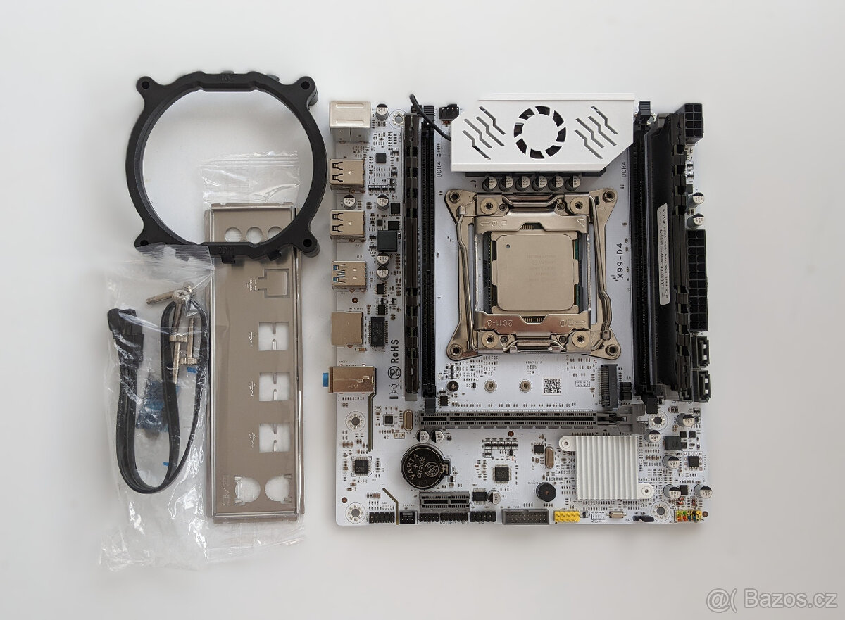 Základní deska X99 + E5-2680 V4 (14 jader / 28 vláken) + 16G
