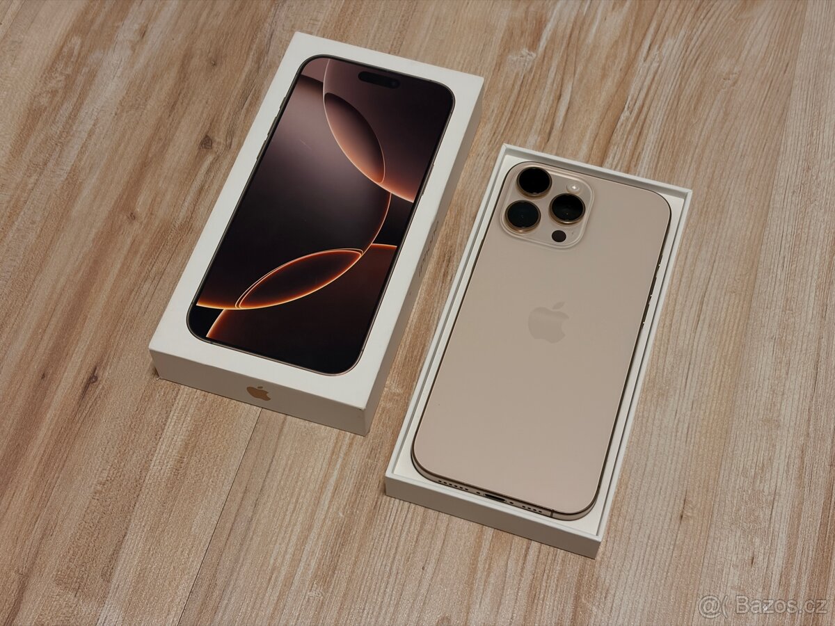 iPhone 16 PRO MAX 256GB CZ ZÁRUKA