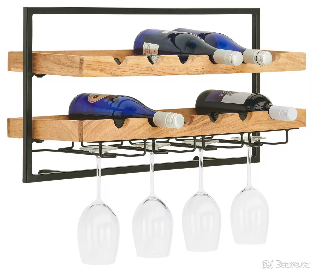 Nástěnný držák na víno