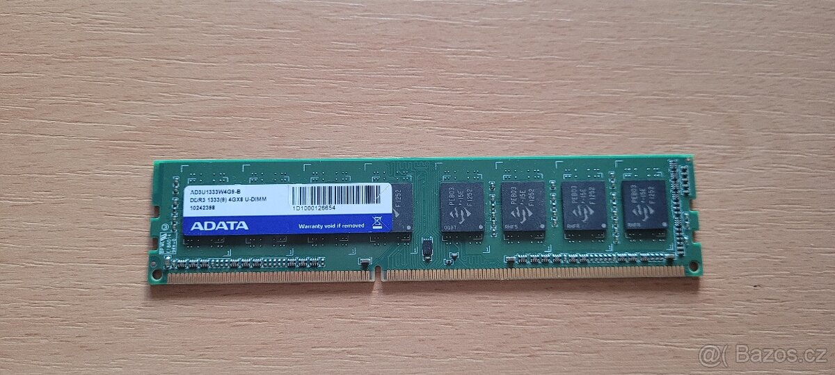 RAM 4 GB U-DIMM DDR3