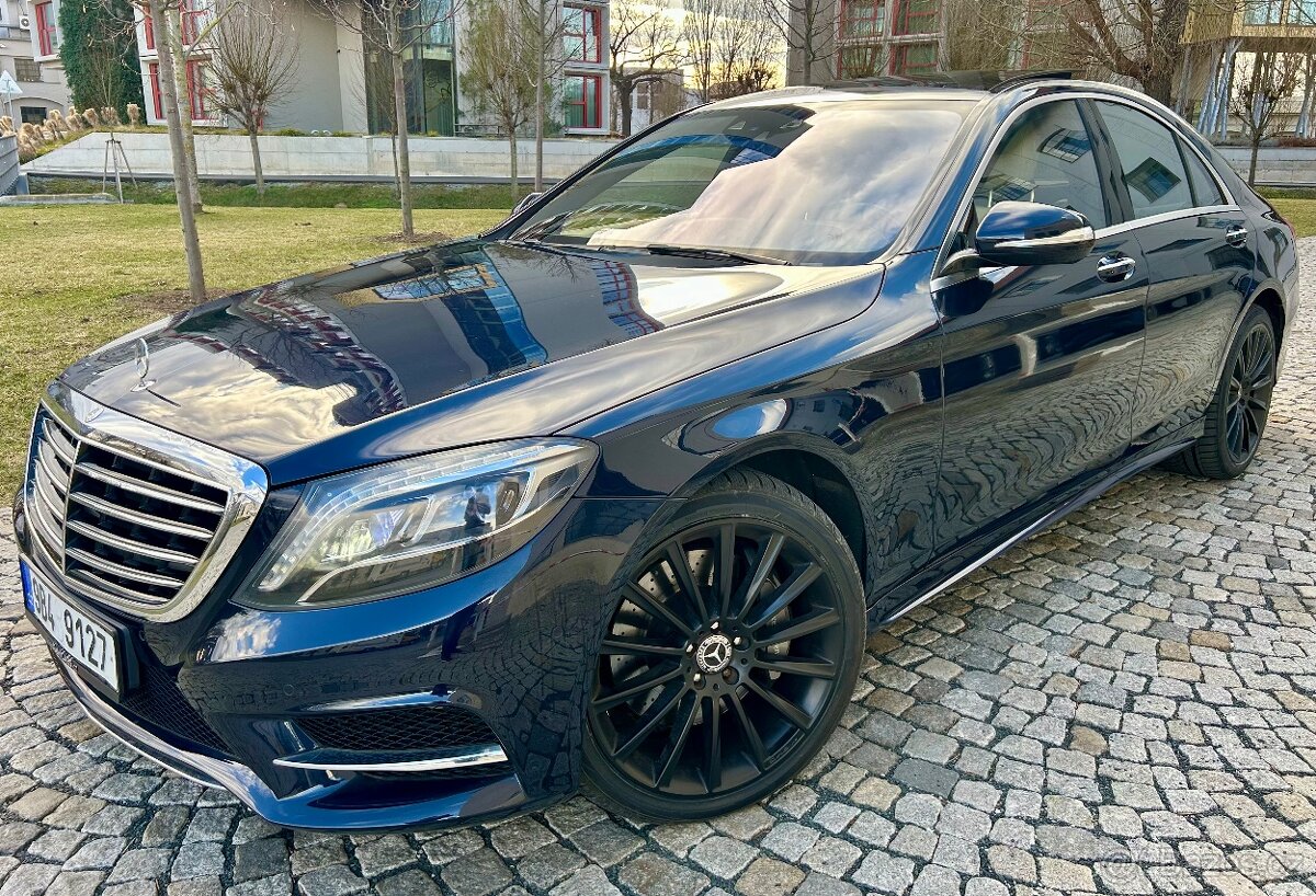 Mercedes S500 335KW AMG 4MATIC-ČR-DPH-KUŽE-NAVI-PANORAMA-PDC