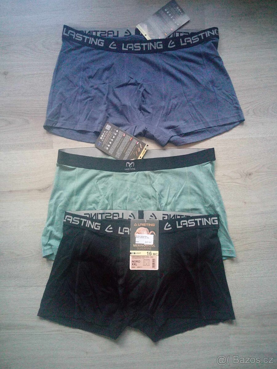 merino trenky Lasting Noro, vel XXL, 3ks