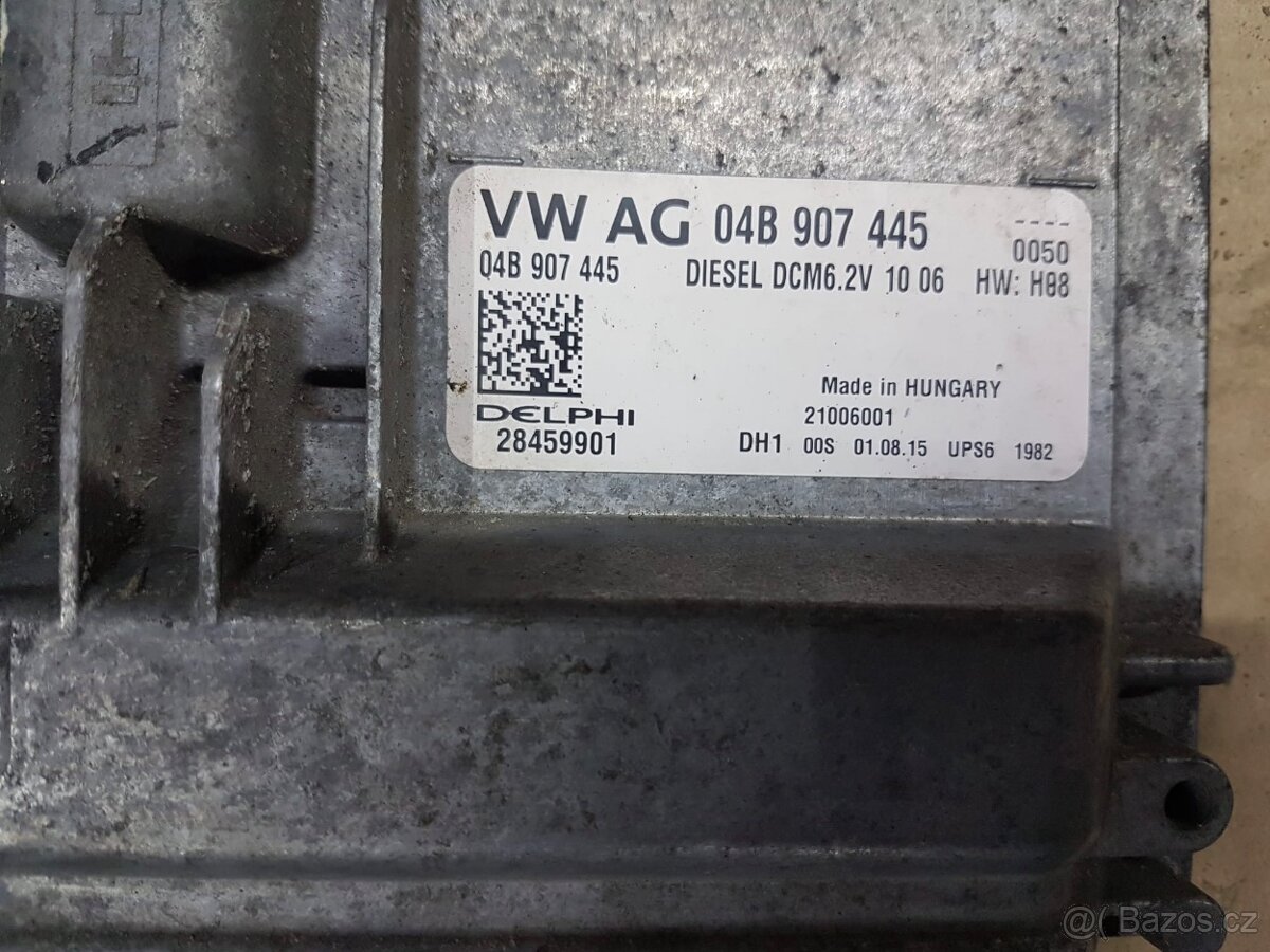 ŠKODA FABIA 3- ŘJ MOTORU 04B 907 445 1.4TDI