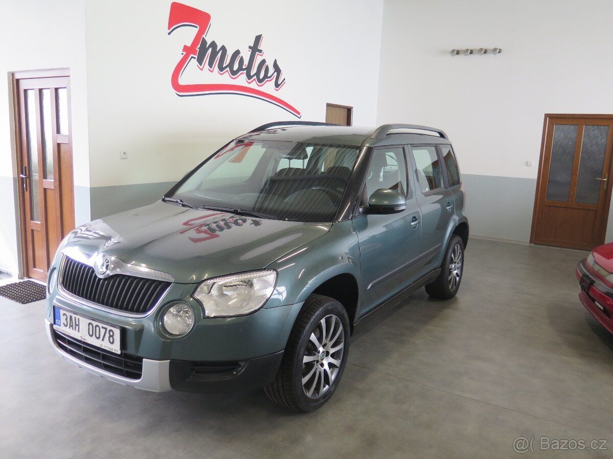 Škoda Yeti 2.0TDI,DSG,4x4,DPH,tažné,výhřev