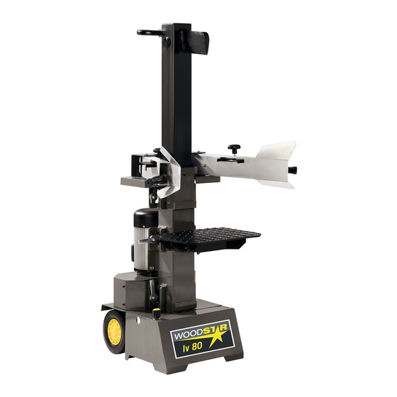 Štípač na dřevo WOODSTER IV 80 8T s dvěma klíny