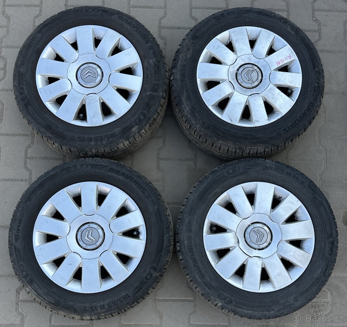 Prodám ALU kola Citroen č. 1595