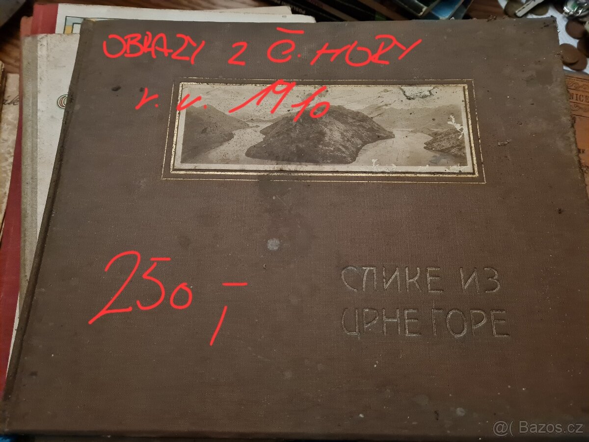Staré knihy, ceny u fotografií