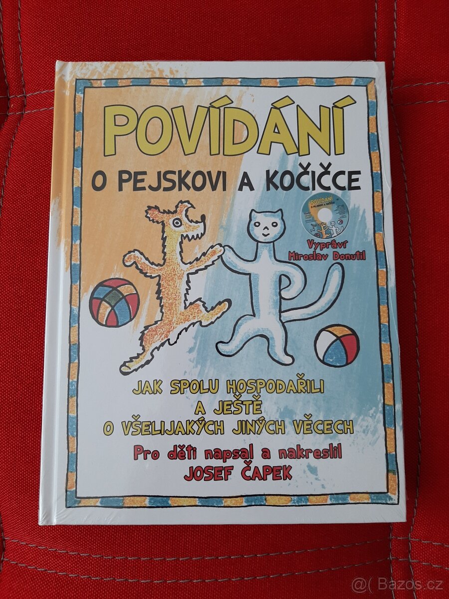 Kniha Povídání o pejskovi a kočičce + CD