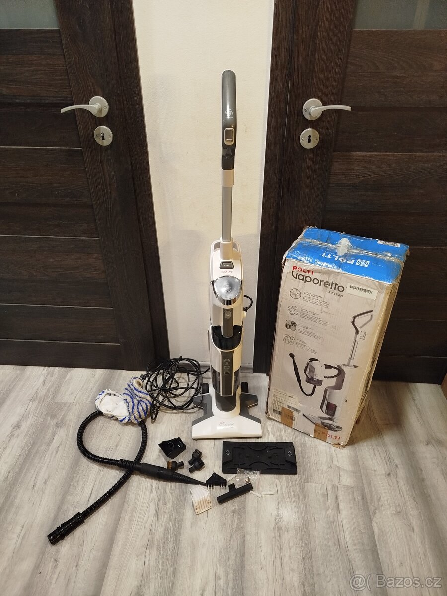 Vysavač + parní mop + parní čistič