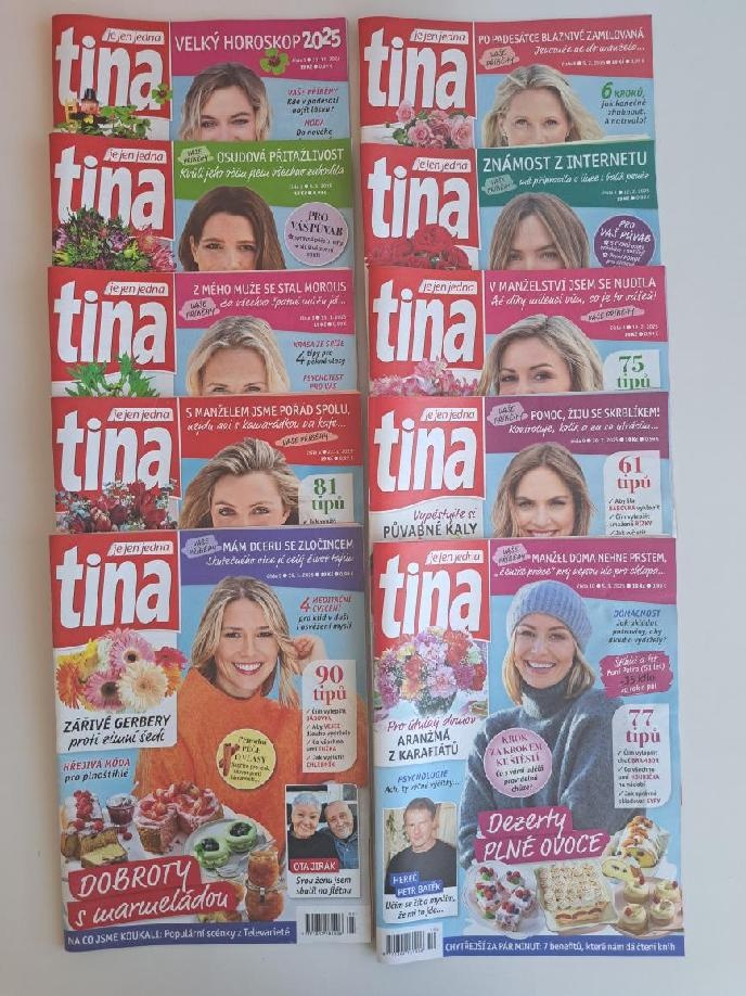 časopis Tina číslo 1-10 2025