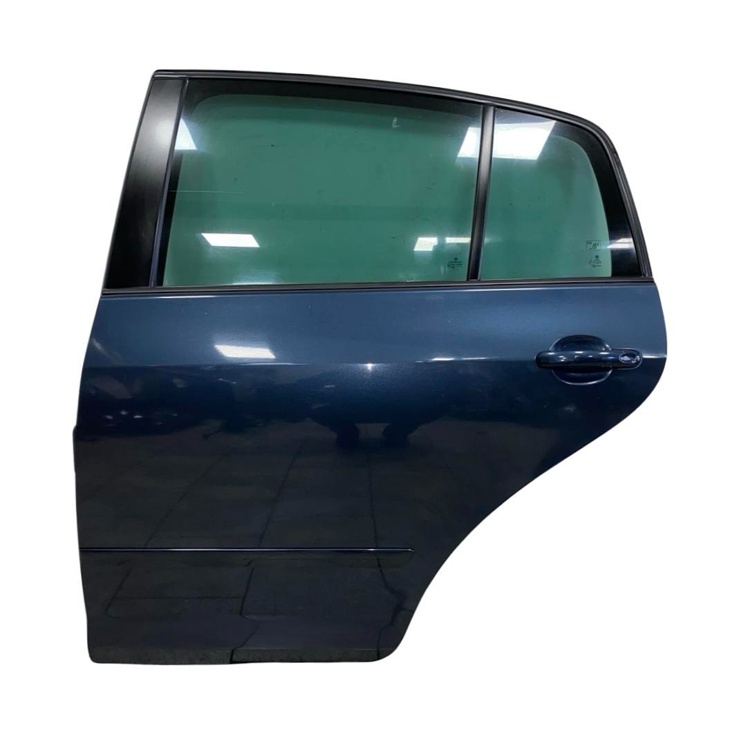 Levé zadní dveře modrá satin metalíza LC5F VW Golf 6 Plus 12