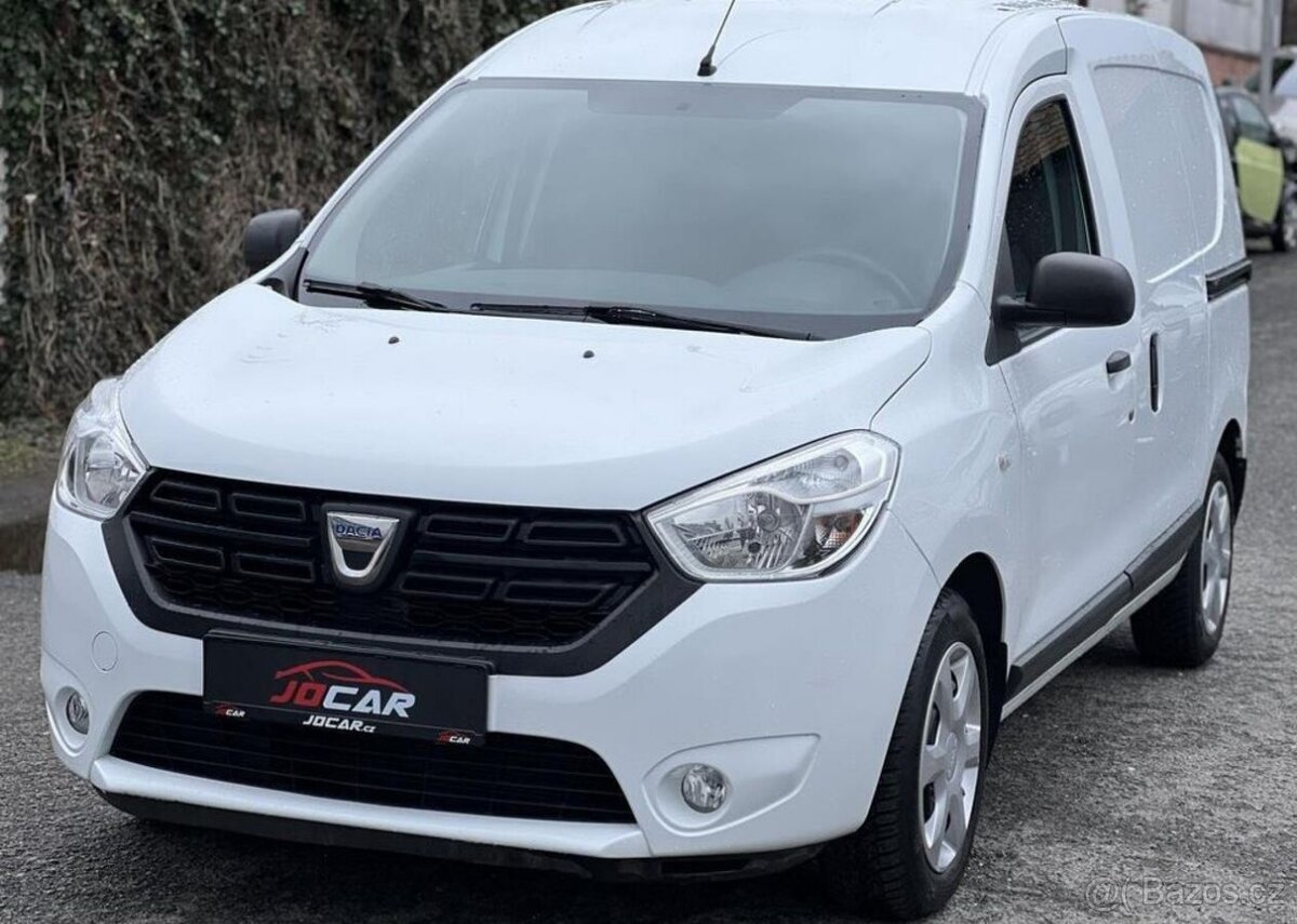 Dacia Dokker 1.6i TAŽNÉ ČR 1.MAJ. odp.DPH manuál 75 kw