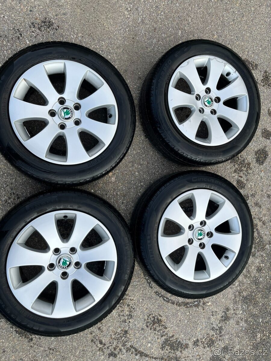 ALU disky Škoda Superb 2 R16"