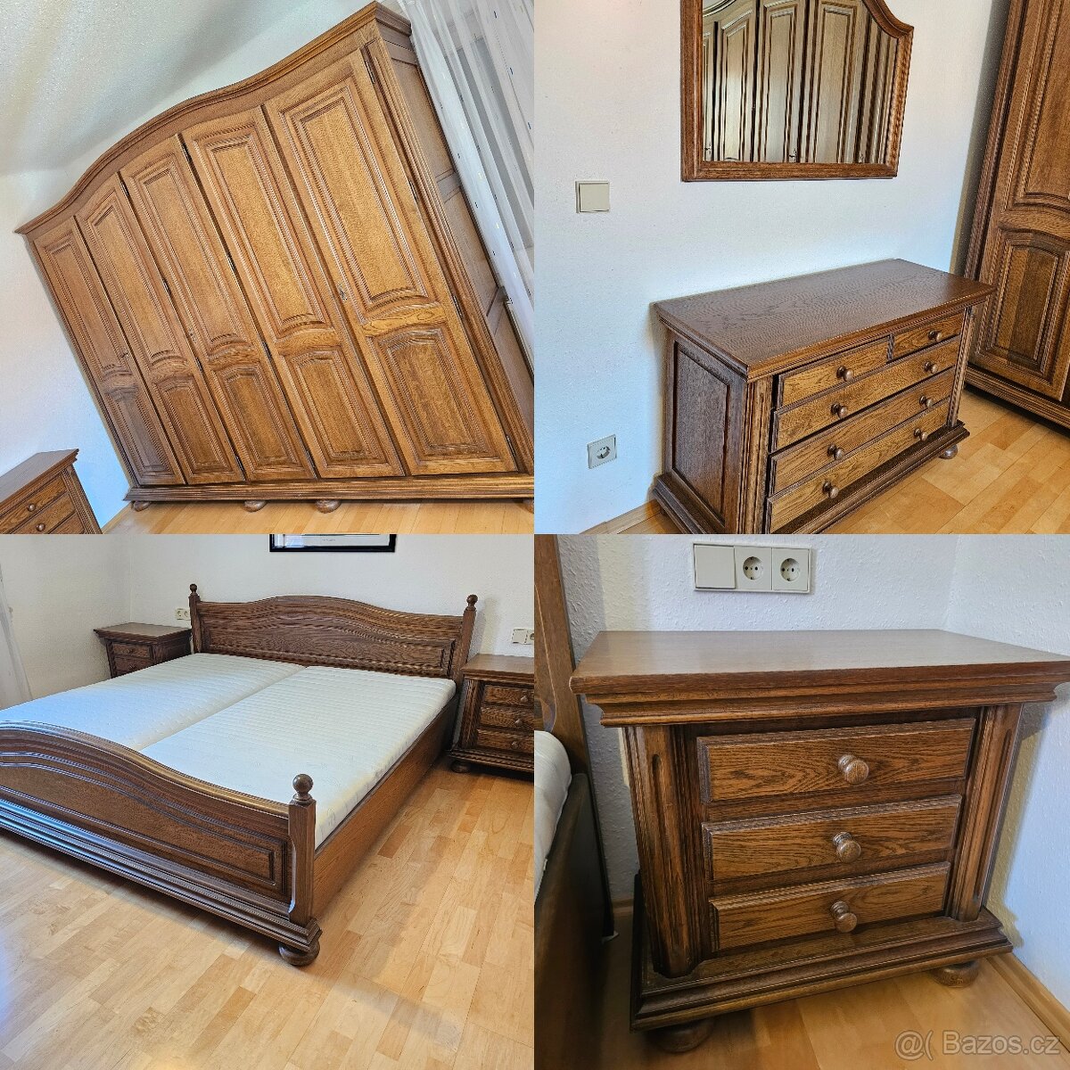 Rustikální ložnice