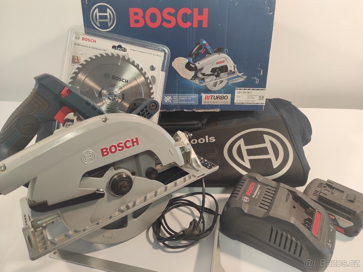 Bosch AKU okružní pila BITURBO GKS 18V-68 C Professional