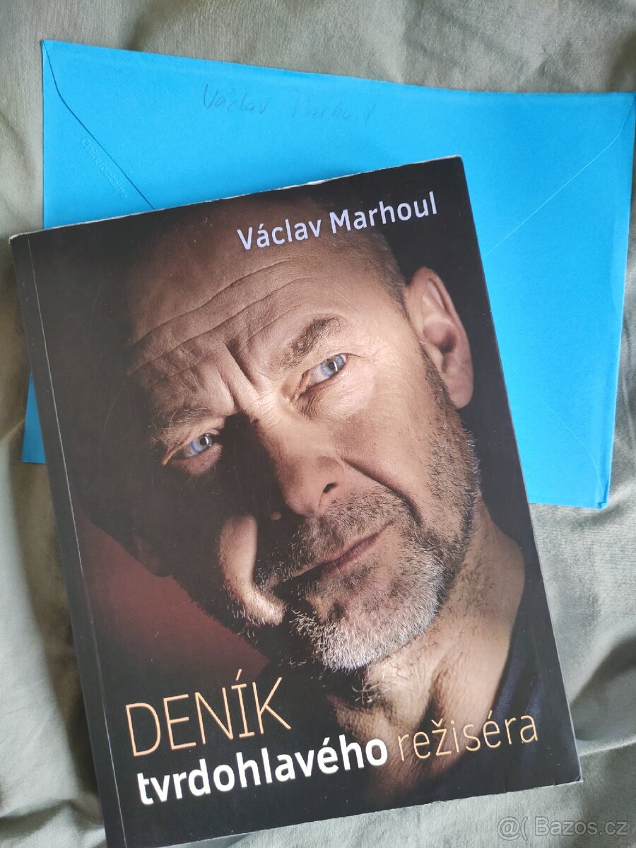 Deník tvrdohlavého režiséra, signovaná + dopis
