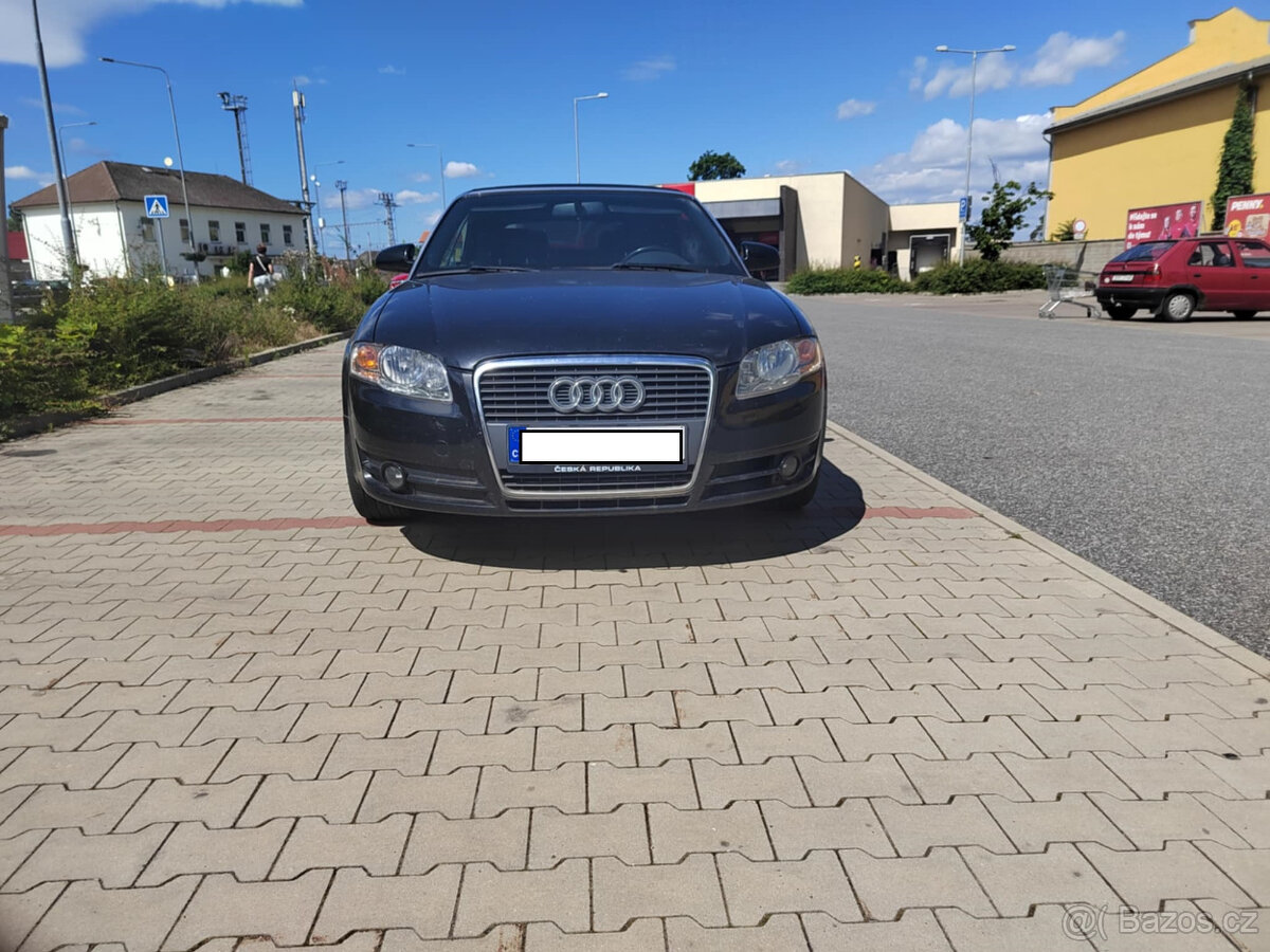 AUDI, cabrio, A4, B7, 2,0TDi, 103KW, nová STK