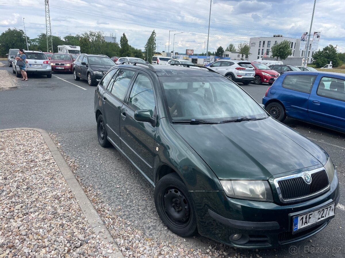 Škoda Fabia I 1.4 MPI 55 kW. Rok 2003. El.okna, centrál