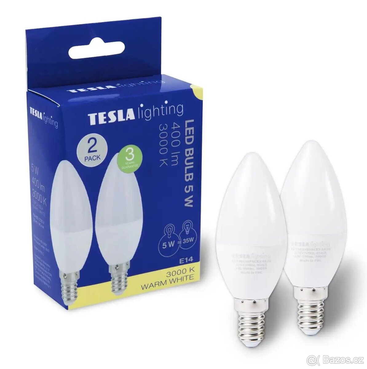 LED E14 5W žárovka