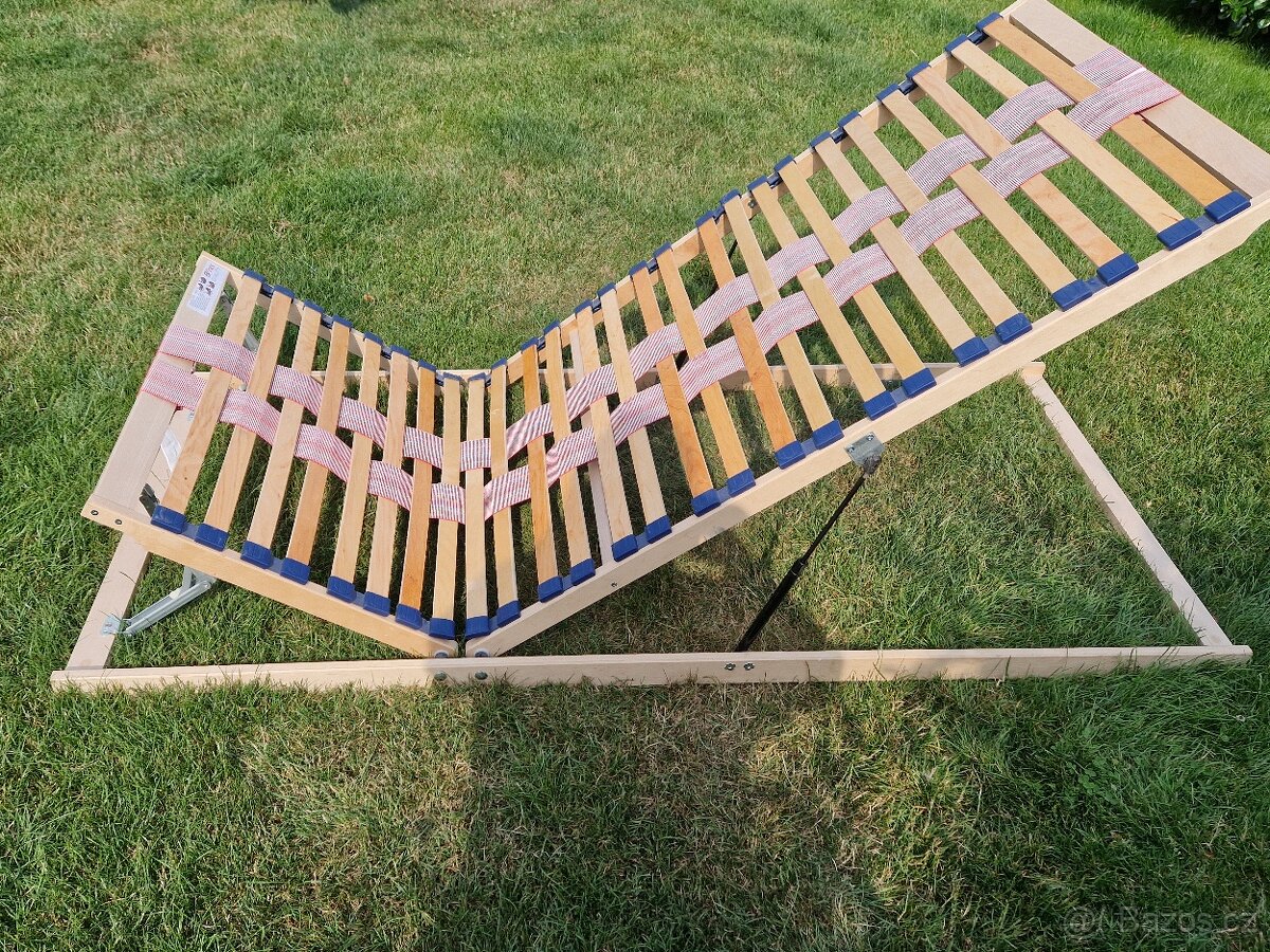 Lamelový polohovací rošt