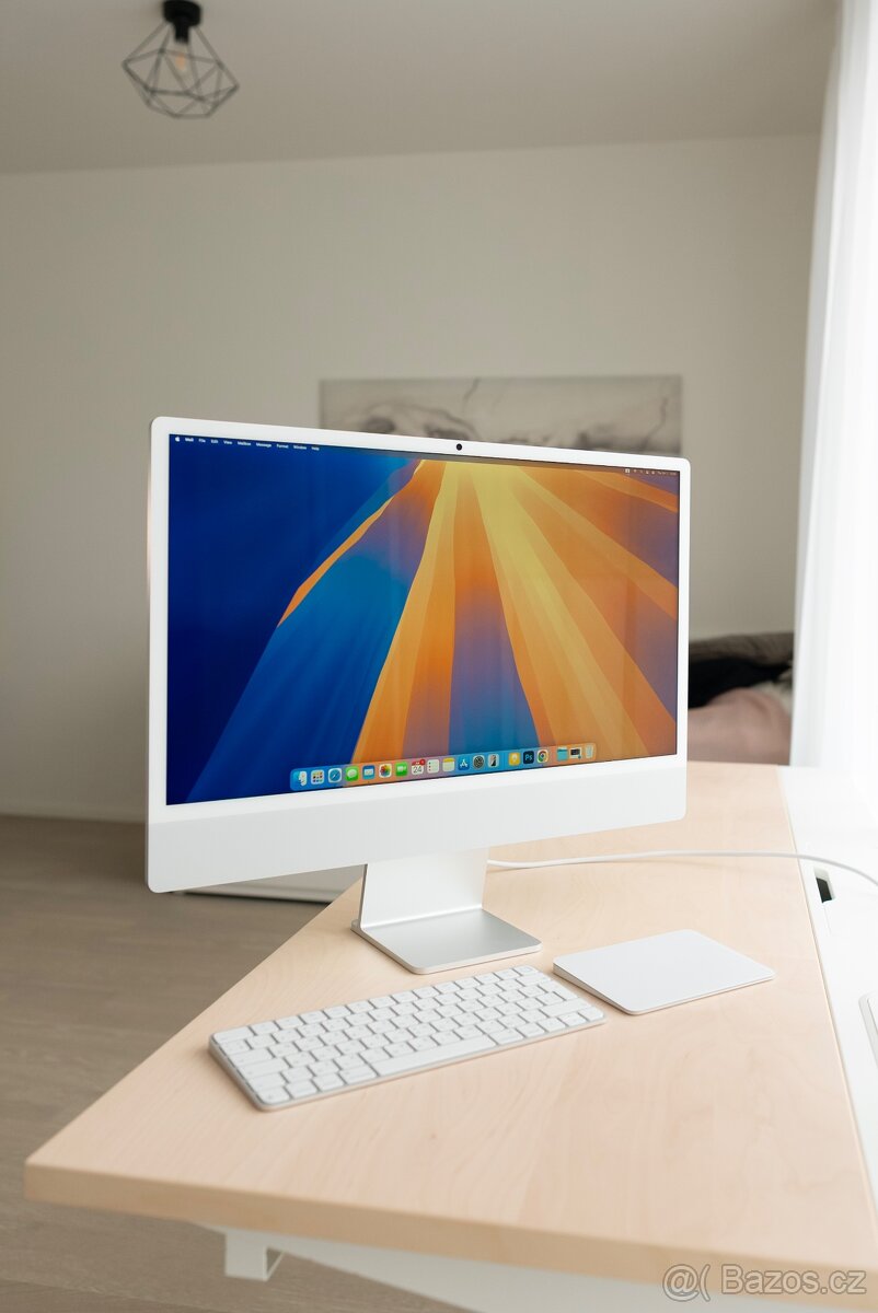 Apple iMac 2024 | M4, 24 GB RAM, 512 GB SSD stříbrný