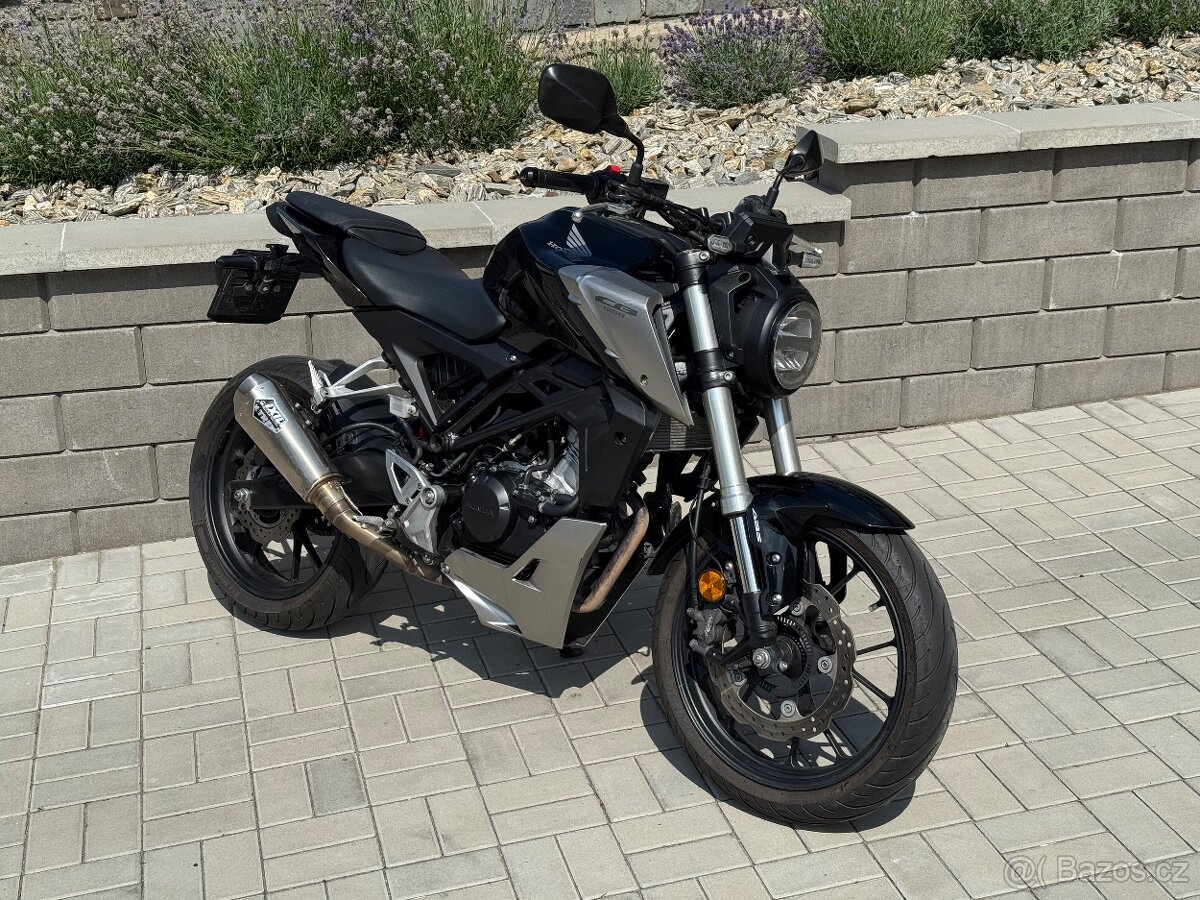 Honda CB125 R - nové pneu