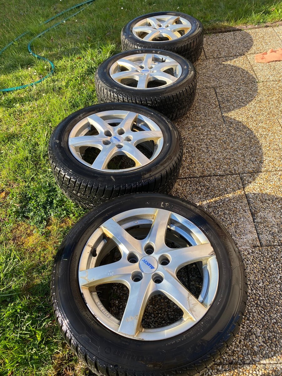 ALU kola a zimní pneu 205/55 R16 H ET42