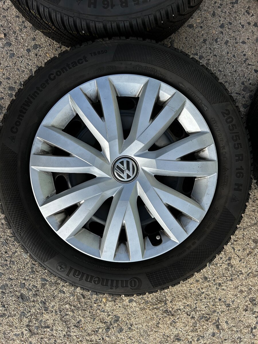 Škoda Octavia 3, VW Golf , 205/55/16 zimní sada