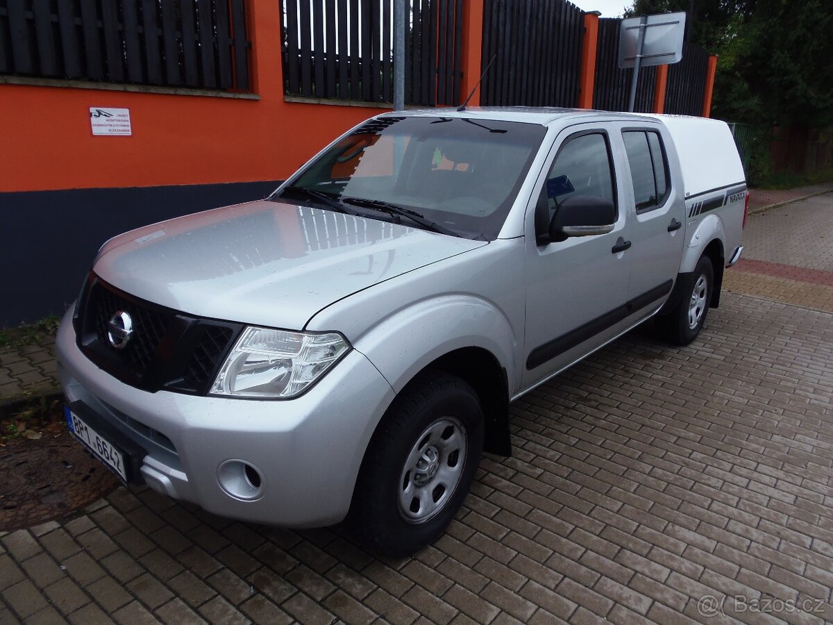 Nissan Navara 2.5 DCI 4x4 redukce ČR původ