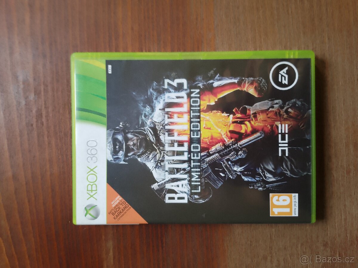 Battlefield 3 limited edition Xbox 360