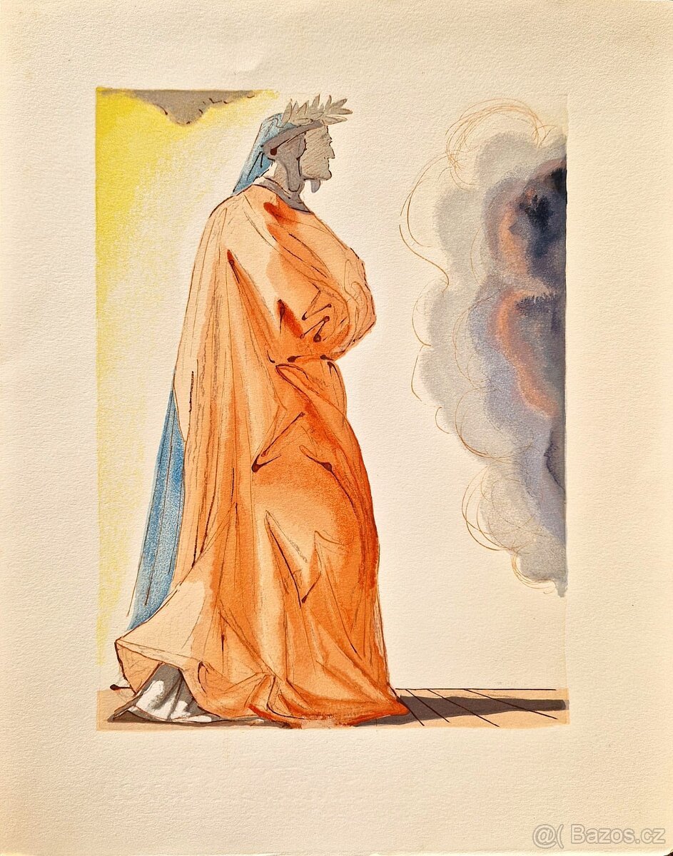 SALVADOR DALI - Paradise 1 (Dante - Božská komédia) surreali