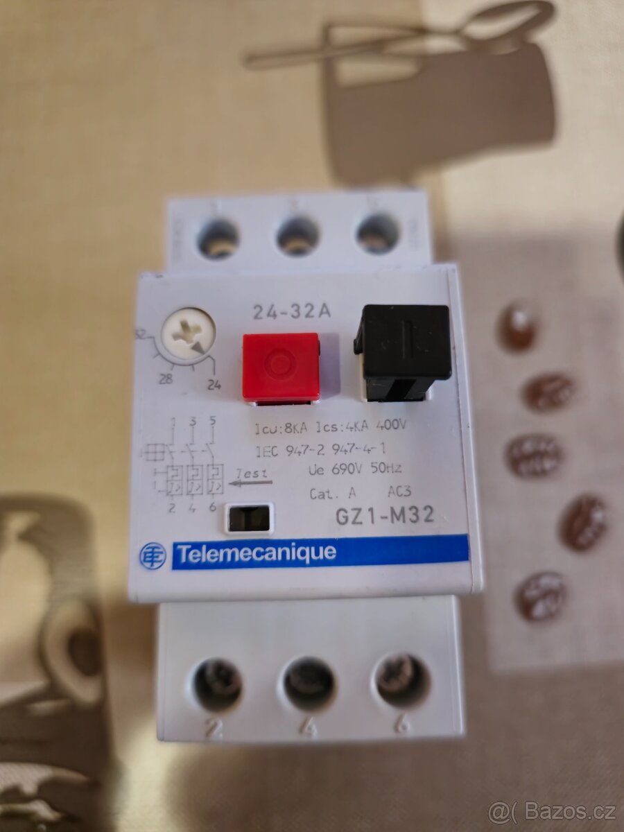 Spouštěč motoru 24-32A GZ1-M32 Telemecanique