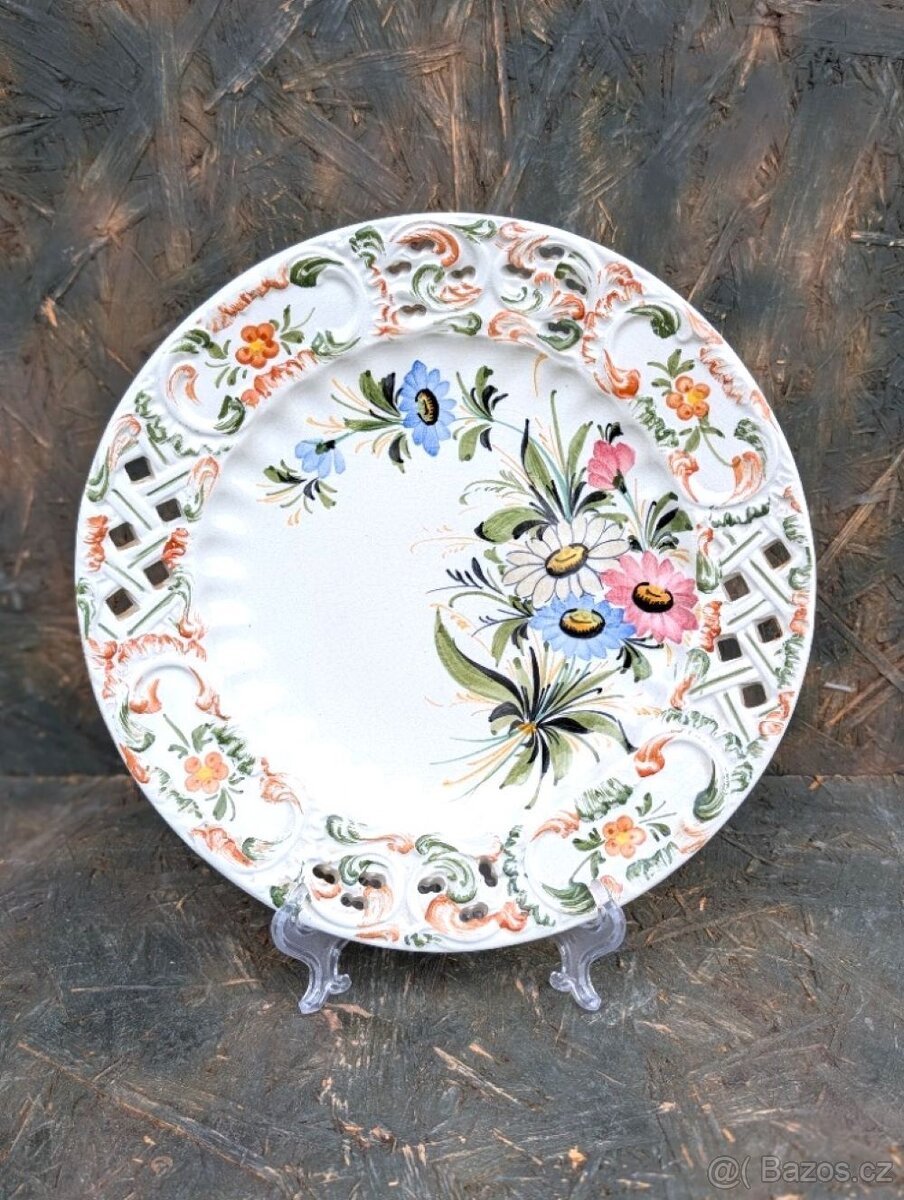 Retro závěsný talíř, ITALY.