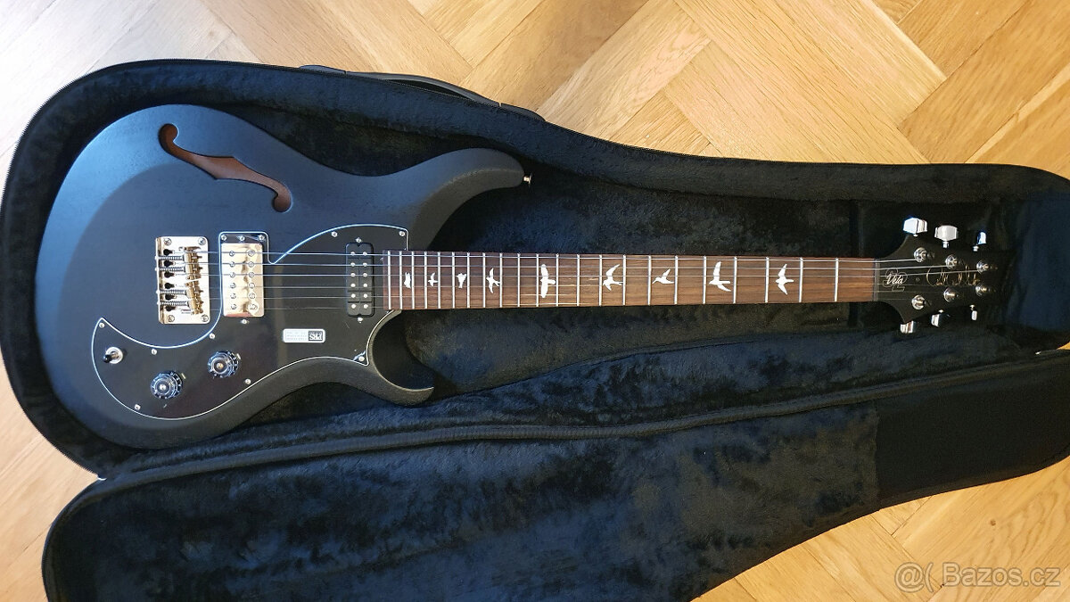 Zánovní elektrická kytara PRS S2 Vela Hollowbody