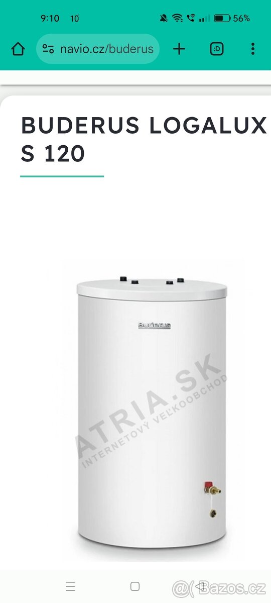 Bojler zasobnik Buderus Logalux