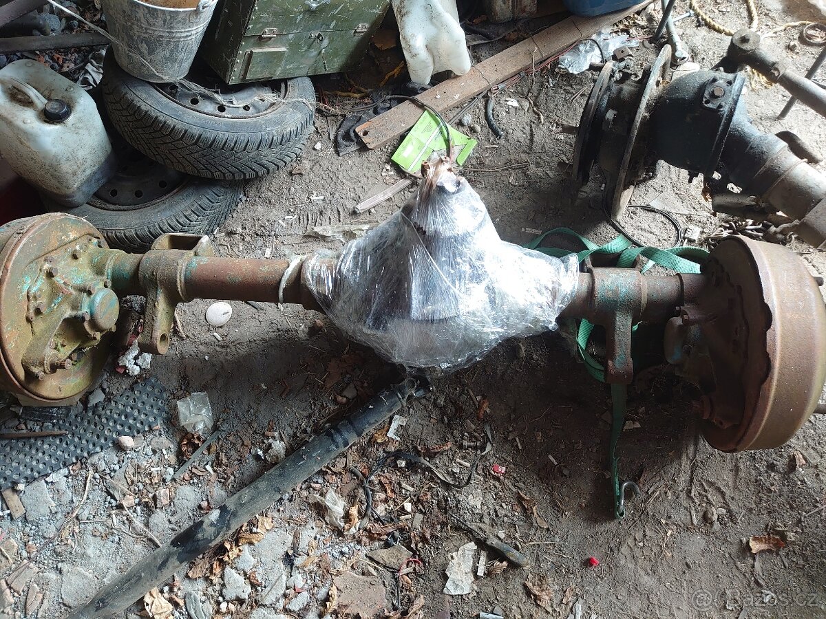 praga v3s m1 převodovka a náprava