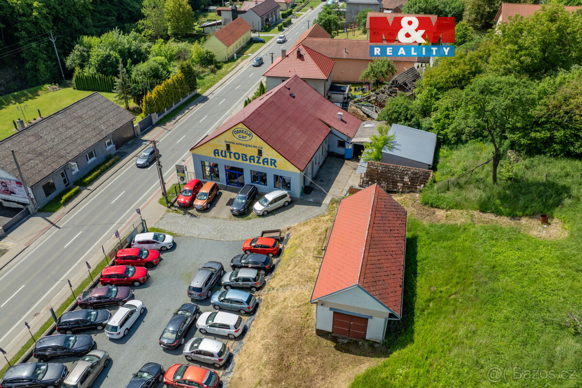 Prodej obchodního objektu, 200 m², Šarovy