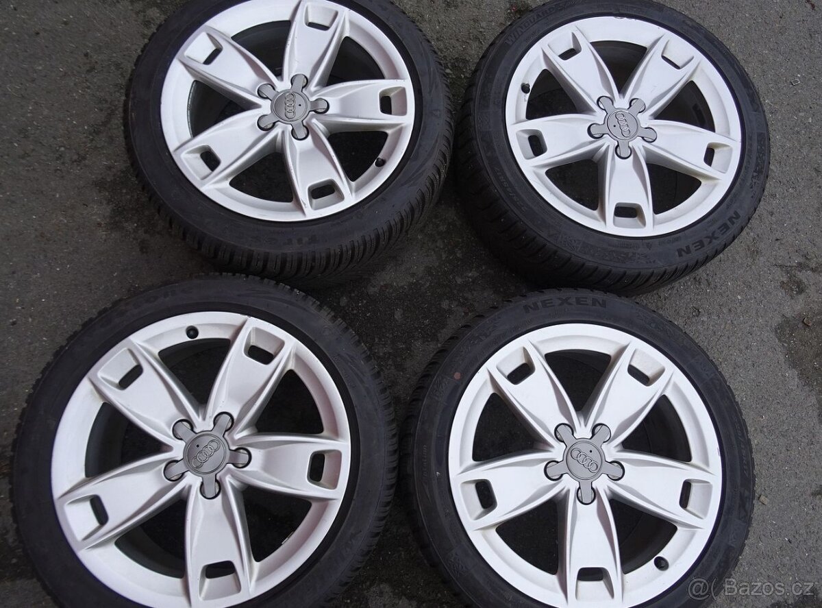 Alu disky Audi A3, 17", 5x112, ET 56, zimní sada
