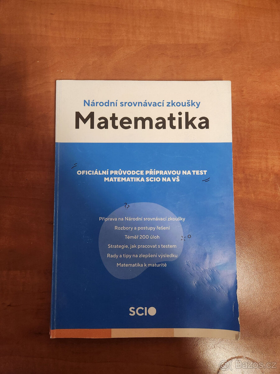 Cvičebnice pro přípravu na SCIO MAT