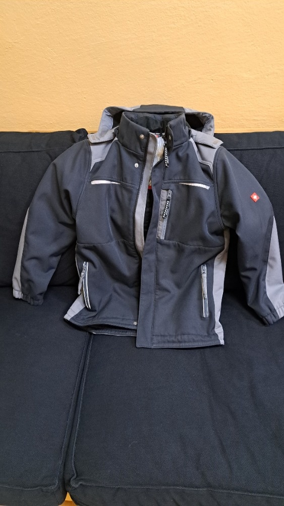 Zimní softshellová bunda e.s.motion 2020, dětská vel. 158/16