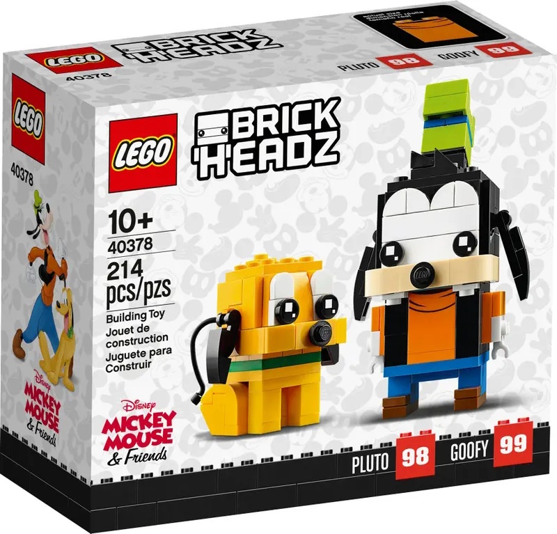 LEGO BrickHeadz - Goofy a Pluto (40378)