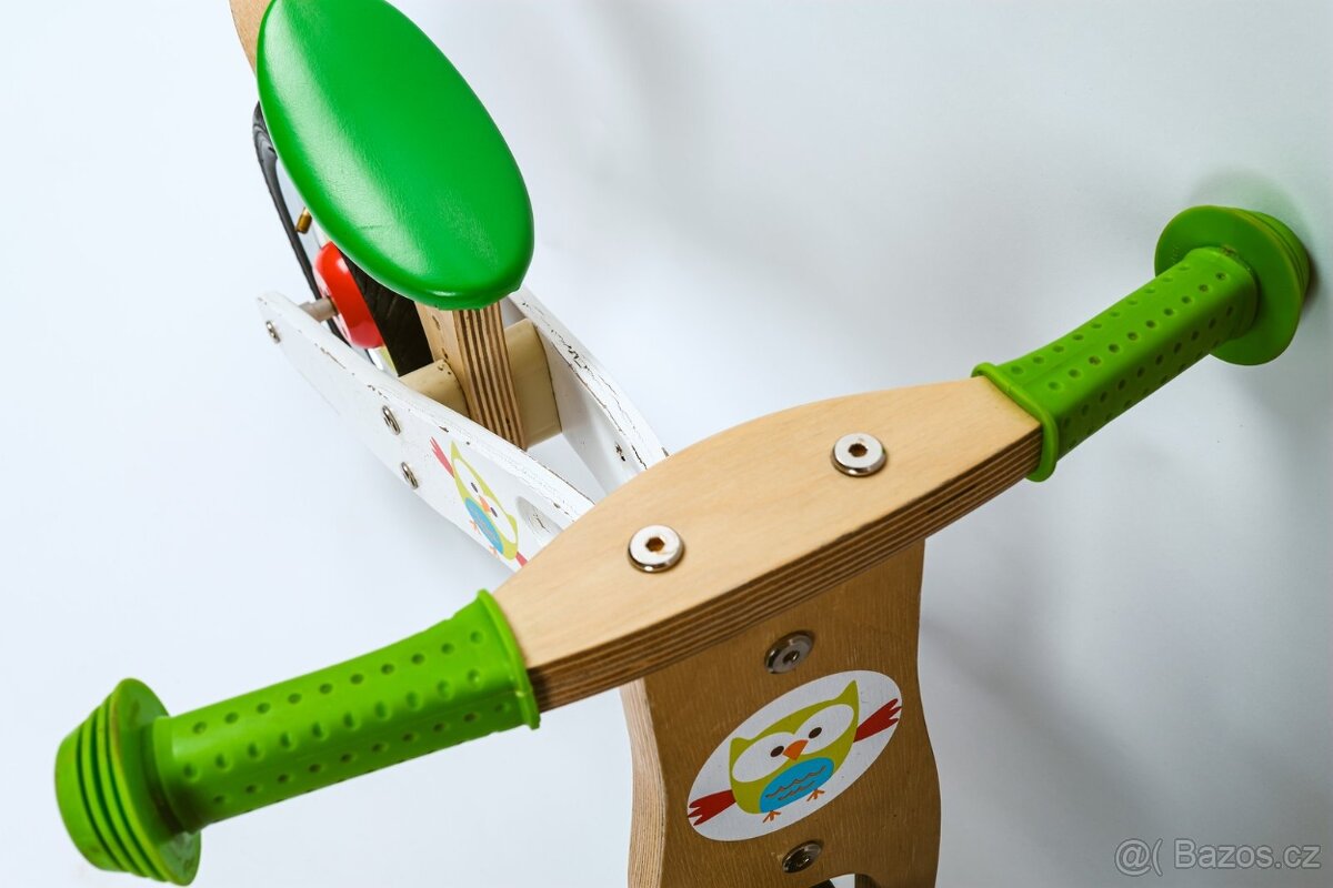 Dřevěné odrážedlo Sovička